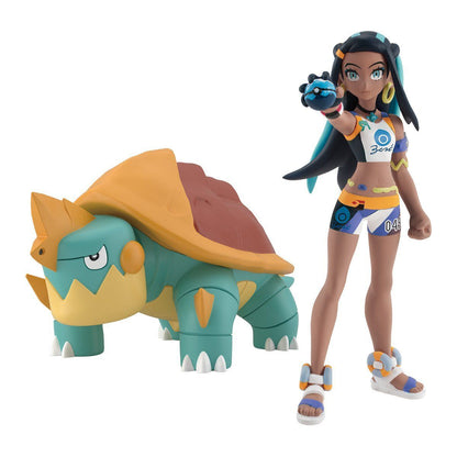 Nessa & Drednaw Set Pokémon Scale World Galar Region (2 types) Bandai
