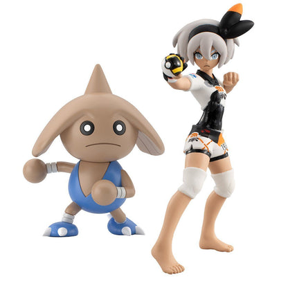 Bea & Hitmontop Set Pokémon Scale World Galar Region (2 types) Bandai