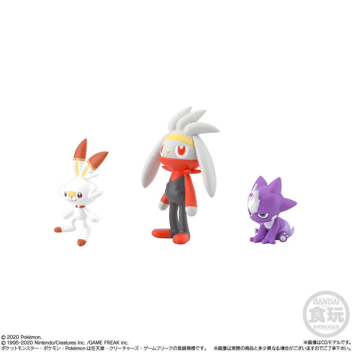 Galar Region Set Pokémon Scale World (13 types) Bandai