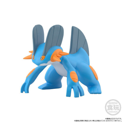 Swampert Hoenn Region Set Pokémon Scale World (1 types) Bandai