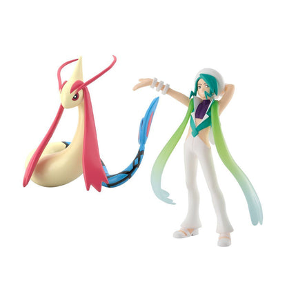 Wallace & Milotic Hoenn Region Set Pokémon Scale World (2 types) Bandai