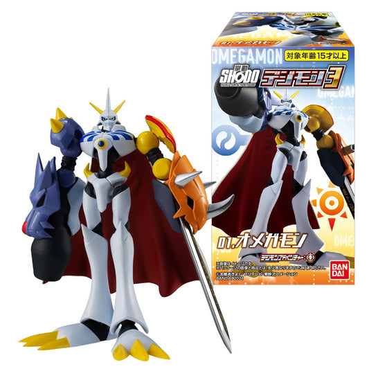 Omegamon SHODO Digimon 3 Bandai