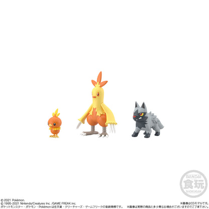 Hoenn Region Set Pokémon Scale World (6 types) Bandai