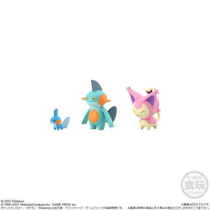 Hoenn Region Set Pokémon Scale World (6 types) Bandai