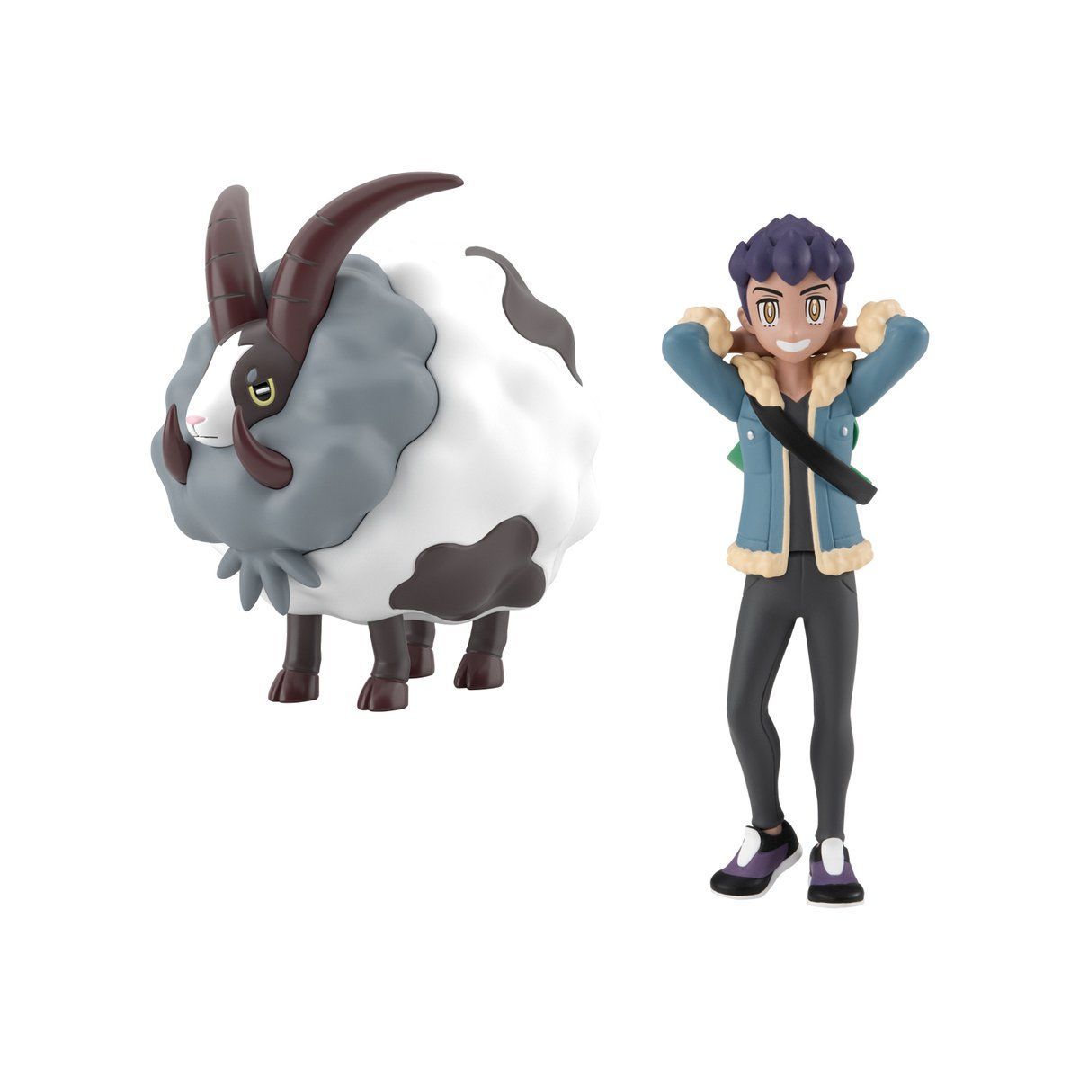 Hop & Dubwool Set Pokémon Scale World Galar Region (2 types) Bandai