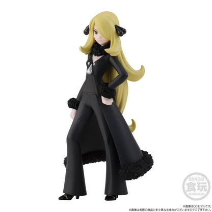 Cynthia & Garchomp Sinnoh Region Set Pokémon Scale World (2 types) Bandai