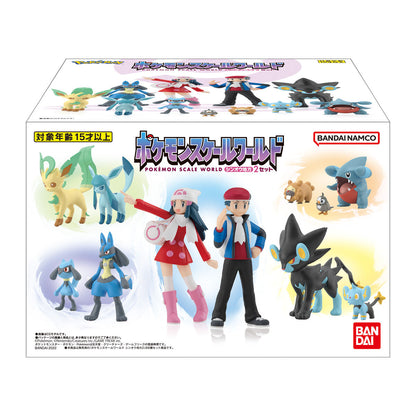 Sinnoh Region Set 2 Pokémon Scale World (6 types) Bandai