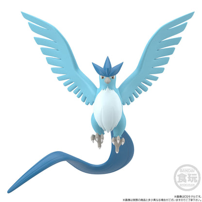 Set Articuno & Zapdos & Moltres Région de Kanto Pokémon Échelle du Monde (3 types) Bandai