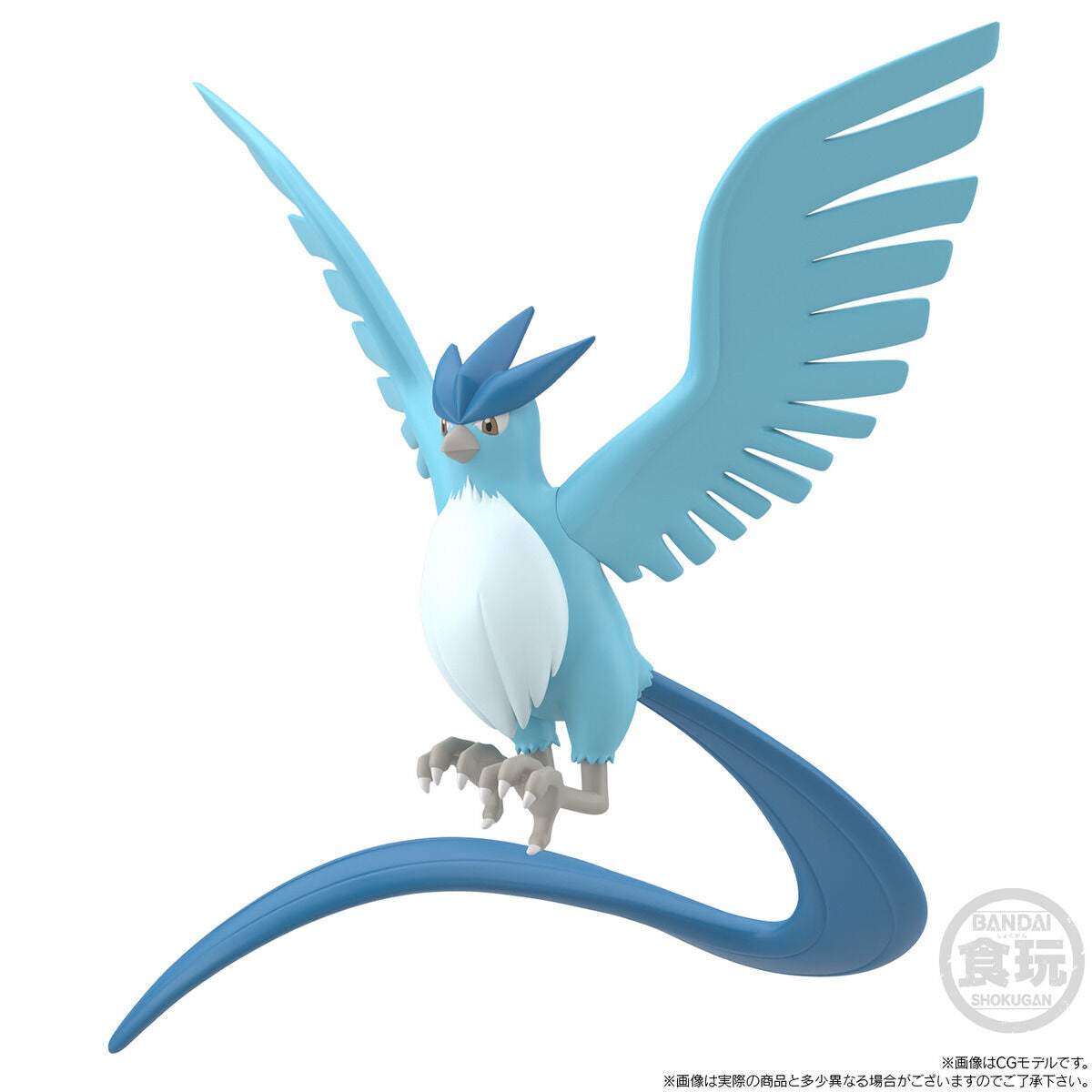 Articuno & Zapdos & Moltres set Kanto Region Pokémon Scale World (3 types) Bandai