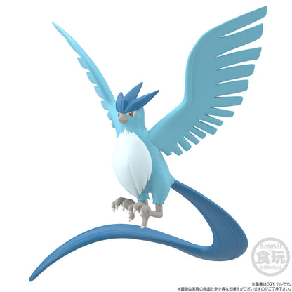 Set Articuno & Zapdos & Moltres Région de Kanto Pokémon Échelle du Monde (3 types) Bandai