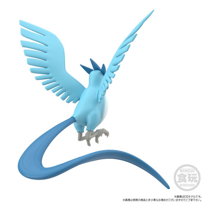 Set Articuno & Zapdos & Moltres Région de Kanto Pokémon Échelle du Monde (3 types) Bandai