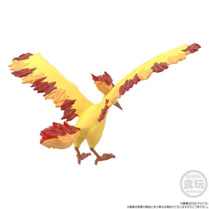Set Articuno & Zapdos & Moltres Région de Kanto Pokémon Échelle du Monde (3 types) Bandai