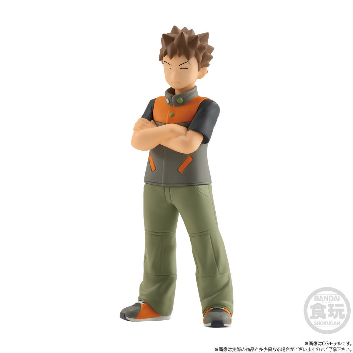 Brook & Onix set Kanto Region Pokémon Scale World (2 types) Bandai