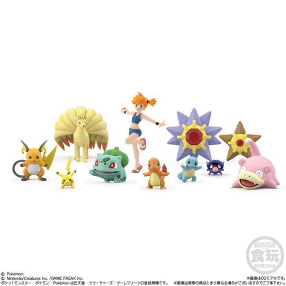 Kanto Region 3 set Pokémon Scale World (11 types) Bandai