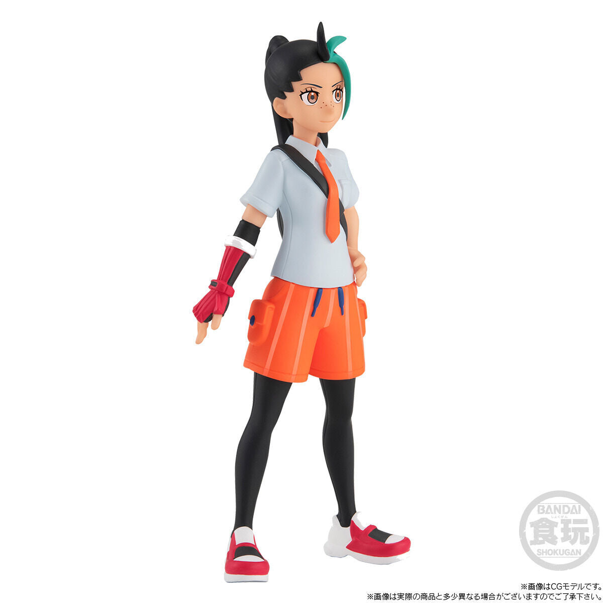 Nemona & Skeledirge & Pawmot Set Paldea Region Pokémon Scale World (3 types) Bandai