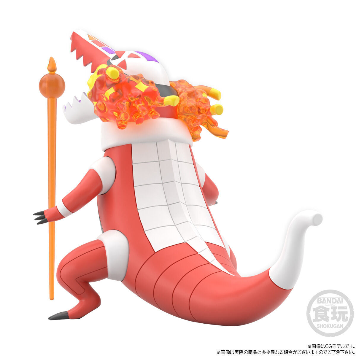 Nemona & Skeledirge & Pawmot Set Paldea Region Pokémon Scale World (3 types) Bandai