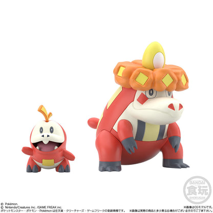 Paldea Region Set Pokémon Scale World (9 types) Bandai