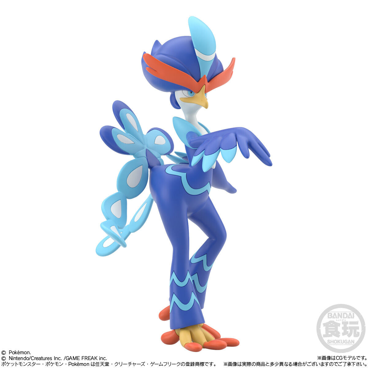 Paldea Region Set Pokémon Scale World (9 types) Bandai