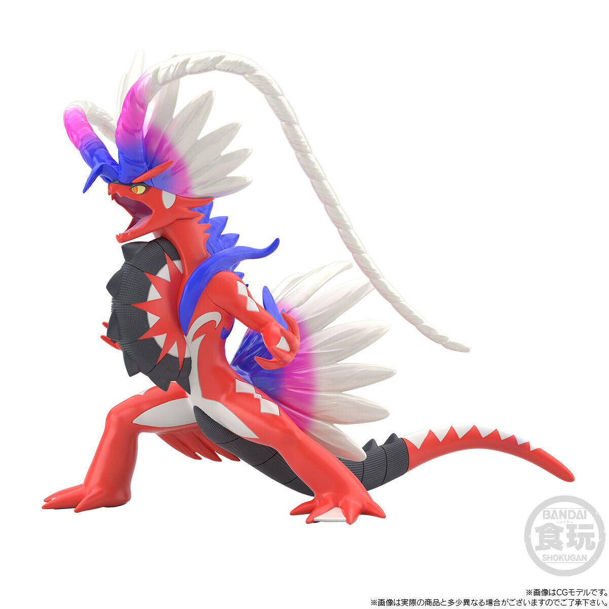 Koraidon Set Paldea Region Pokémon Scale World (1 types) Bandai