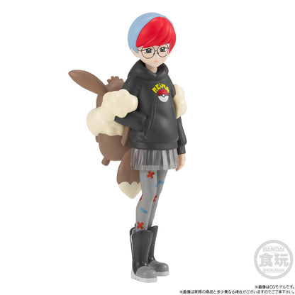 Penny & Sylveon Set Paldea Region Pokémon Scale World (2 types) Bandai