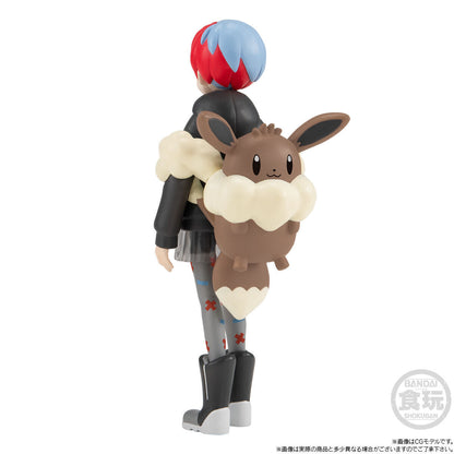 Penny & Sylveon Set Paldea Region Pokémon Scale World (2 types) Bandai