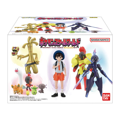 Paldea Region Set 2 Pokémon Scale World (11 types) Bandai