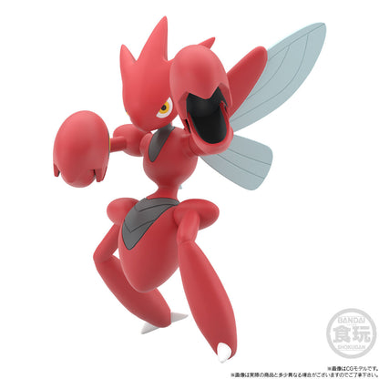 Bugsy  & Scizor Pokémon Scale World Johto Region (2 types) Bandai