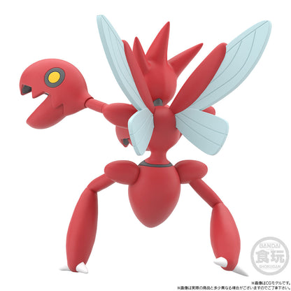 Bugsy  & Scizor Pokémon Scale World Johto Region (2 types) Bandai