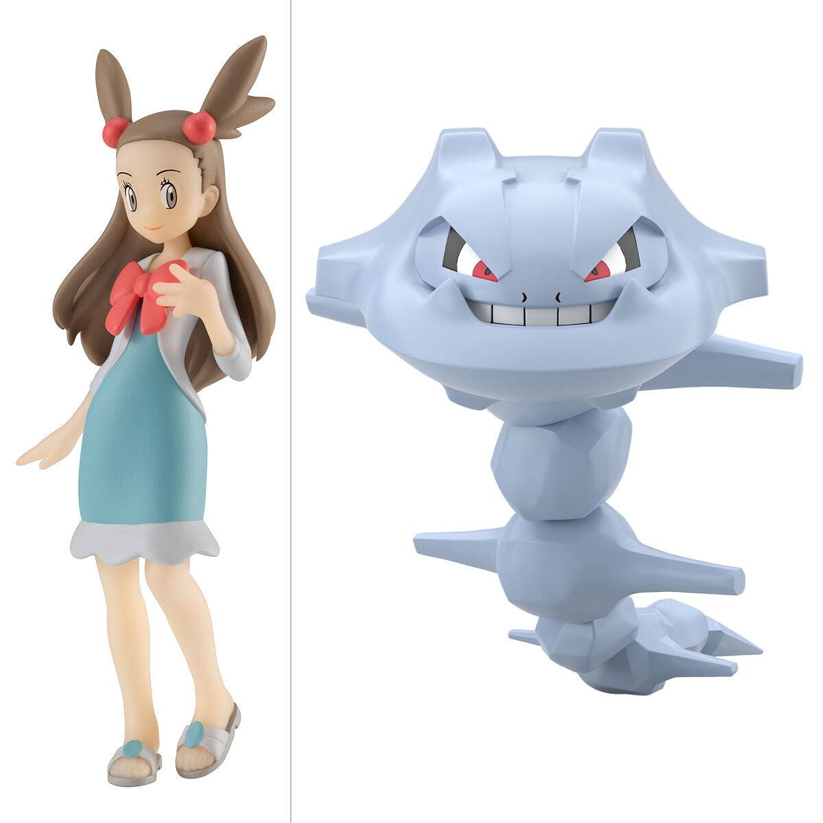 Jasmine & Steelix Pokémon Scale World Johto Region (2 types) Bandai