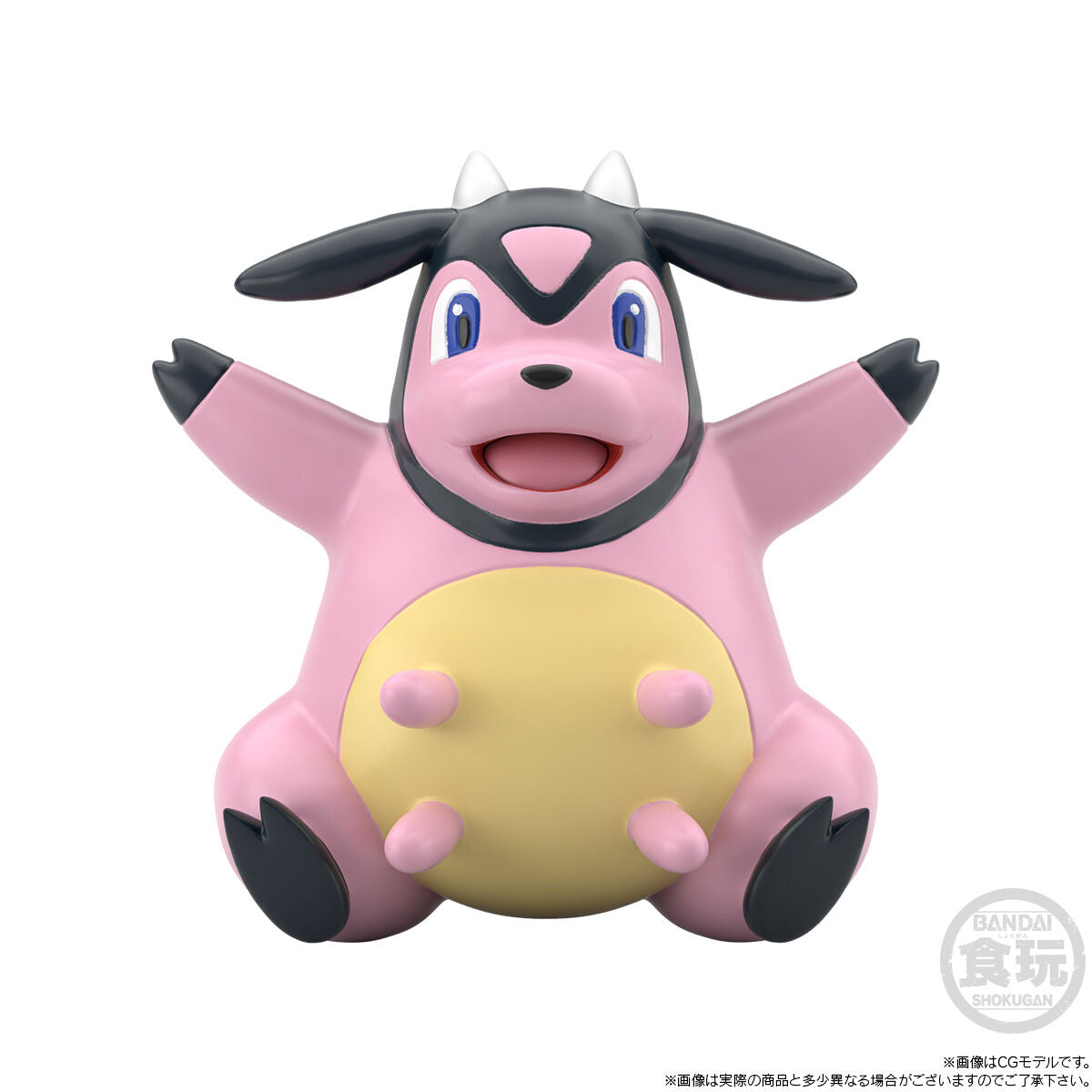Whitney & Miltank Pokémon Scale World Johto Region (2 types) Bandai