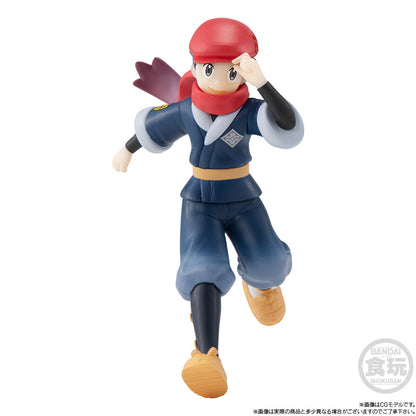 Rei & Typhlosion & Samurott & Decidueye set Jade Region Pokémon Scale World (4 types) Bandai