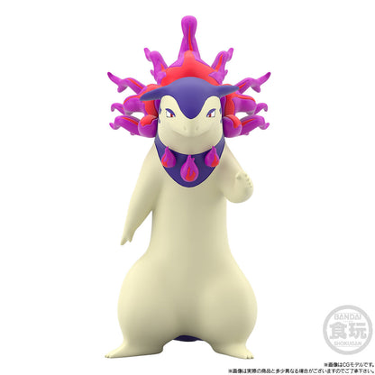 Rei & Typhlosion & Samurott & Decidueye set Jade Region Pokémon Scale World (4 types) Bandai