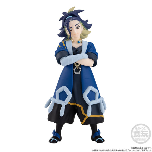 Adaman & Leafeon set Jade Region Pokémon Scale World (2 types) Bandai