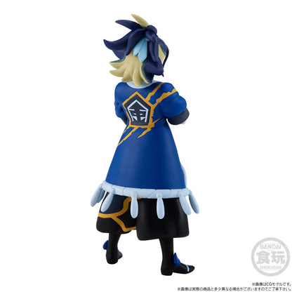 Adaman & Leafeon set Jade Region Pokémon Scale World (2 types) Bandai