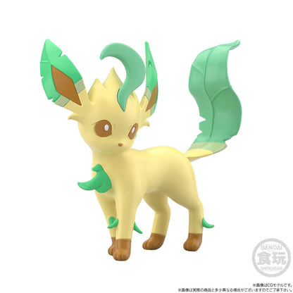 Adaman & Leafeon set Jade Region Pokémon Scale World (2 types) Bandai