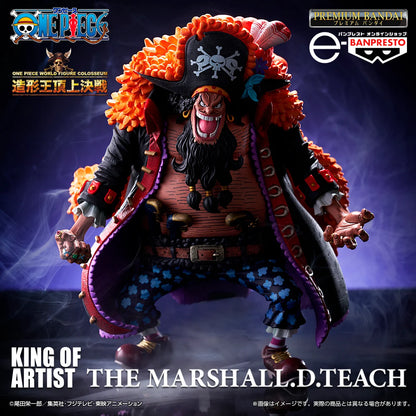 KING OF ARTIST THE MARSHALL D TEACH Premium Bandai One Piece