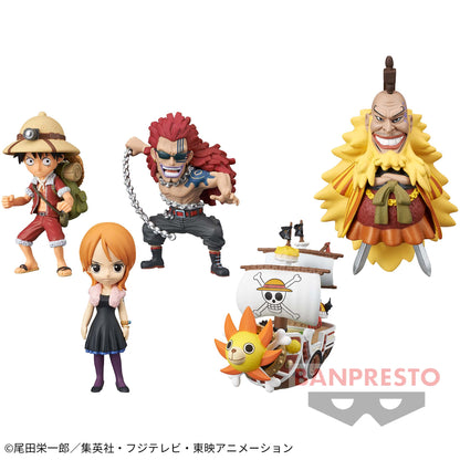 Treasure Rally Shiki, Nami, and Sunny ver. Wcf One Piece Banpresto