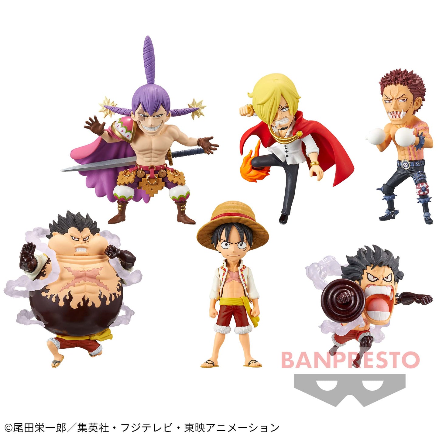 One Piece Wcf Battle of Luffy Whole Cake Island Banpresto