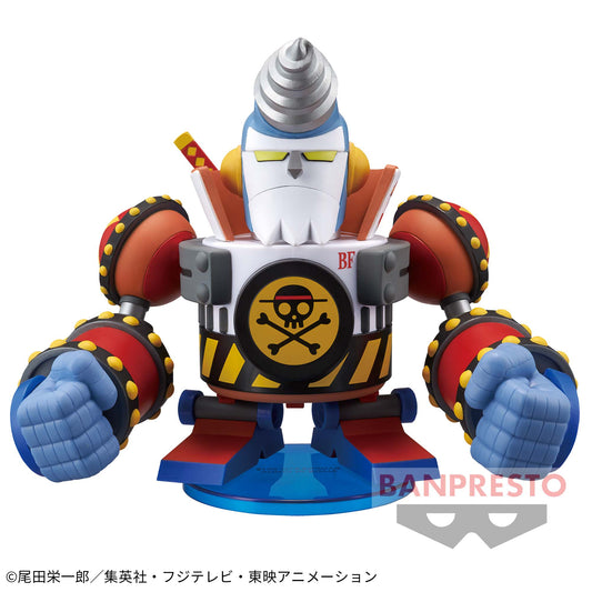 One Piece Wcf MEGA Franky Shogun Banpresto