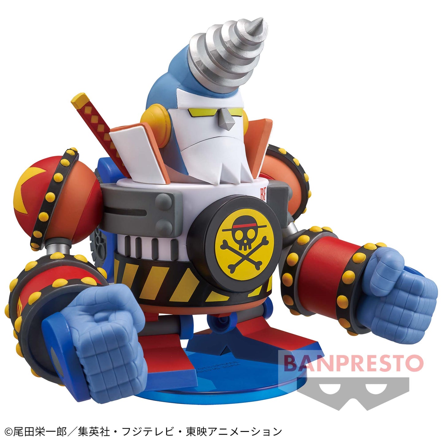 One Piece Wcf MEGA Franky Shogun Banpresto