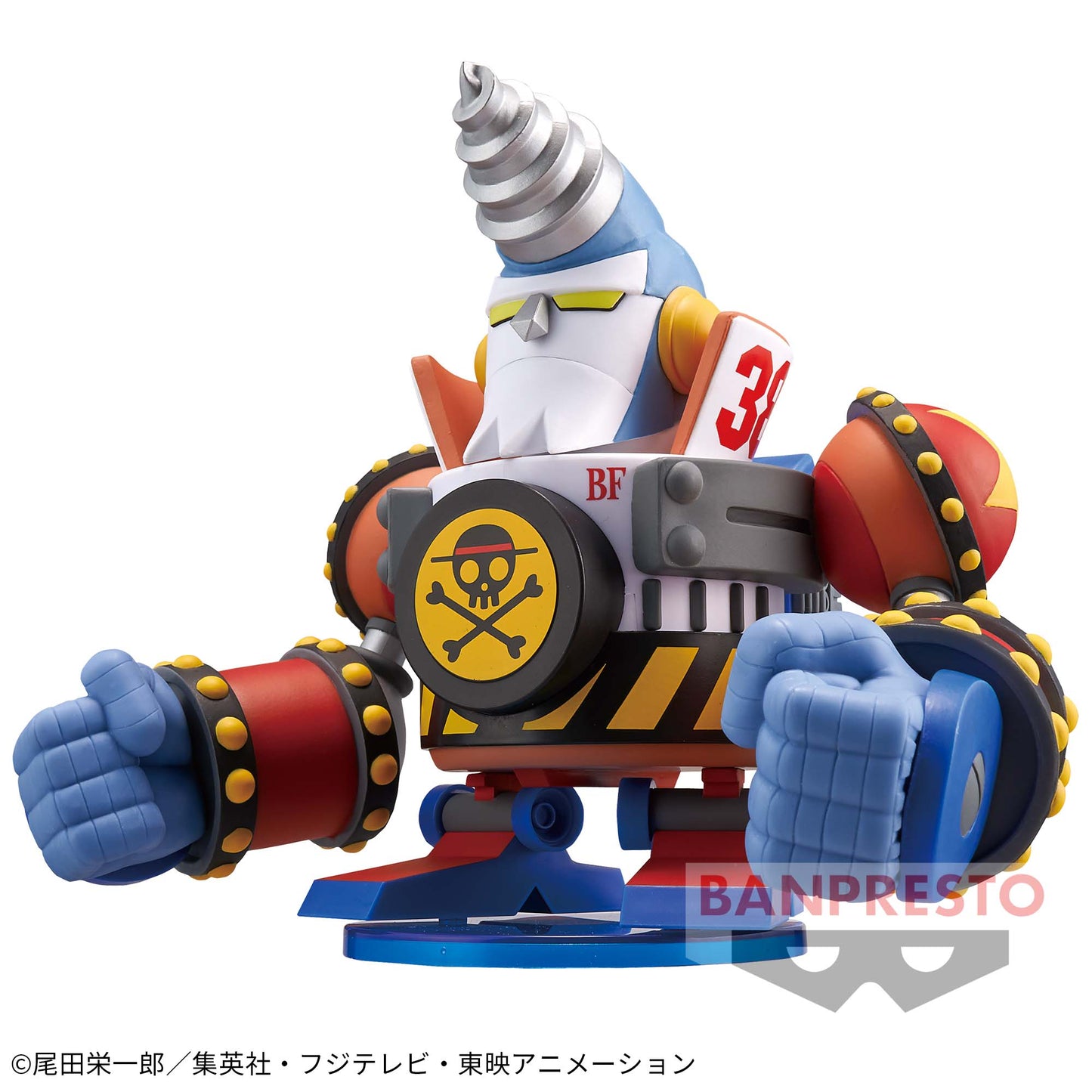 One Piece Wcf MEGA Franky Shogun Banpresto