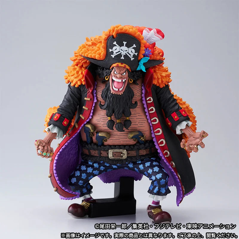 S.H.Figuarts Actionfigur: Marshall D. Teach (Blackbeard) Aus One Piece – Mit Stoffumhang Und Zubehör