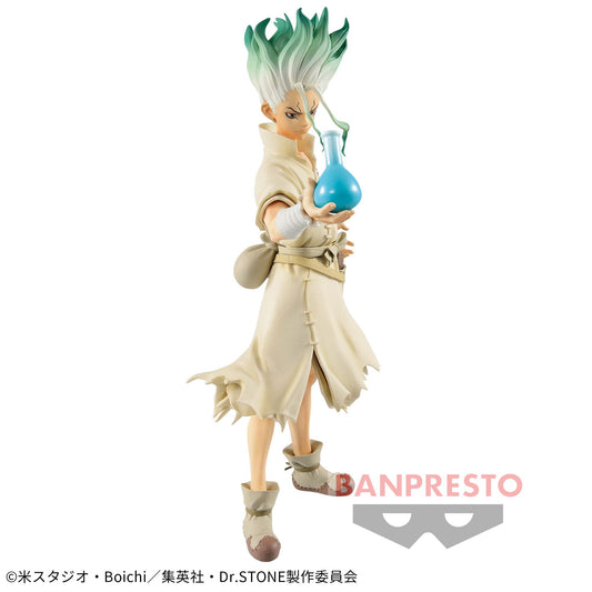 Senku Ishigami Dr.STONE FIGURE of STONE WORLD - The Science of Sculpture  Banpresto Dr.STONE