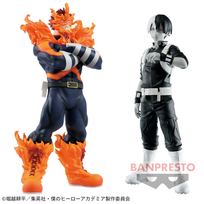 Endeavor and Shoto Todoroki AGE OF HEROES Banpresto My Hero Academia