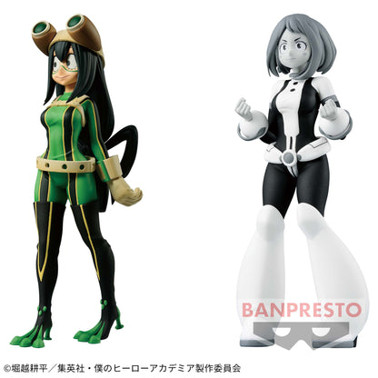 Tsuyu Asui and Ochaco Uraraka AGE OF HEROES Banpresto My Hero Academia