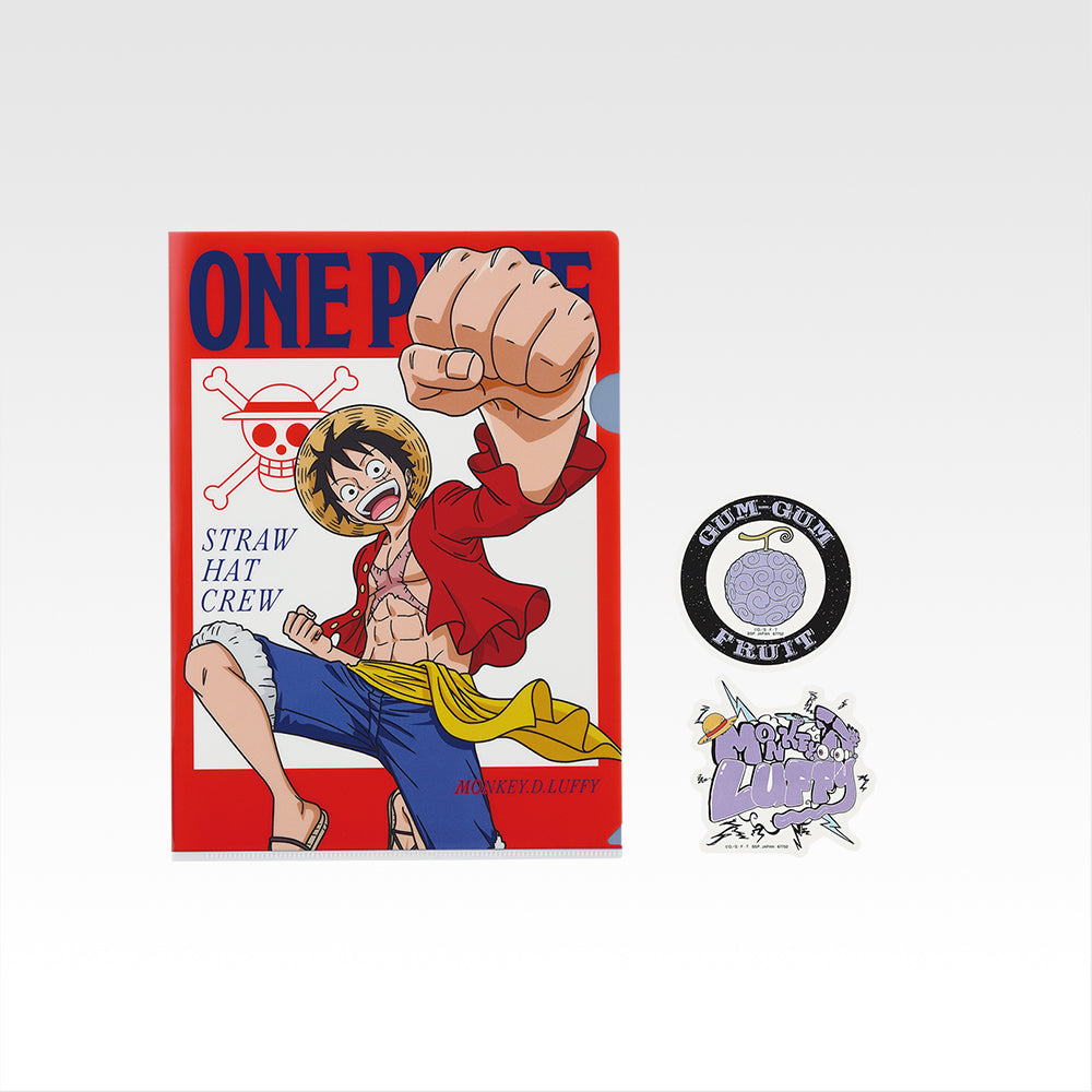 Clear File & Sticker premio J Ichiban Kuji One Piece