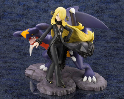Cynthia & Garchomp 1/8 ARTFX J Pokémon Figure Series Kotobukiya