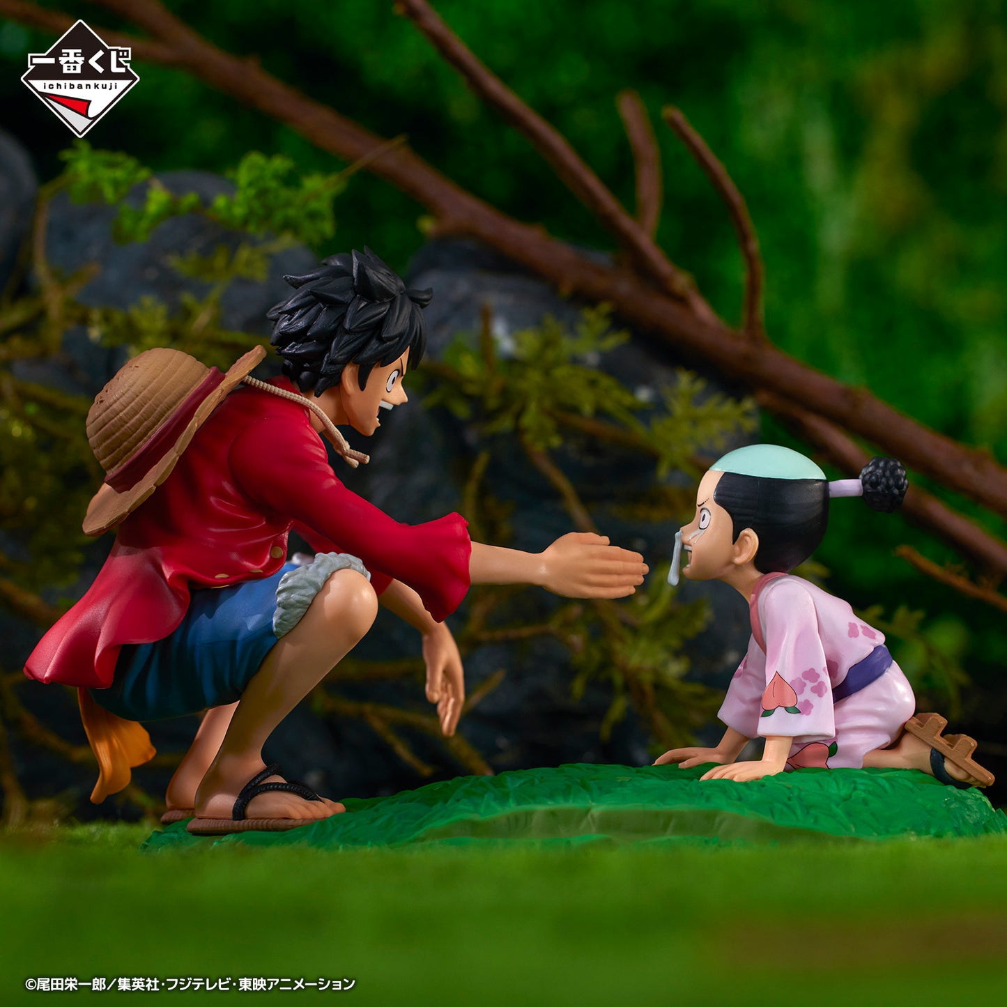 Luffy & Momonosuke Ver. C Ichiban Kuji One Piece Revible Moment