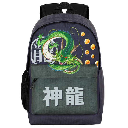 Dragon Ball (Bola de Dragón) Shenron-Mochila HS PLUS, Azul Oscuro
