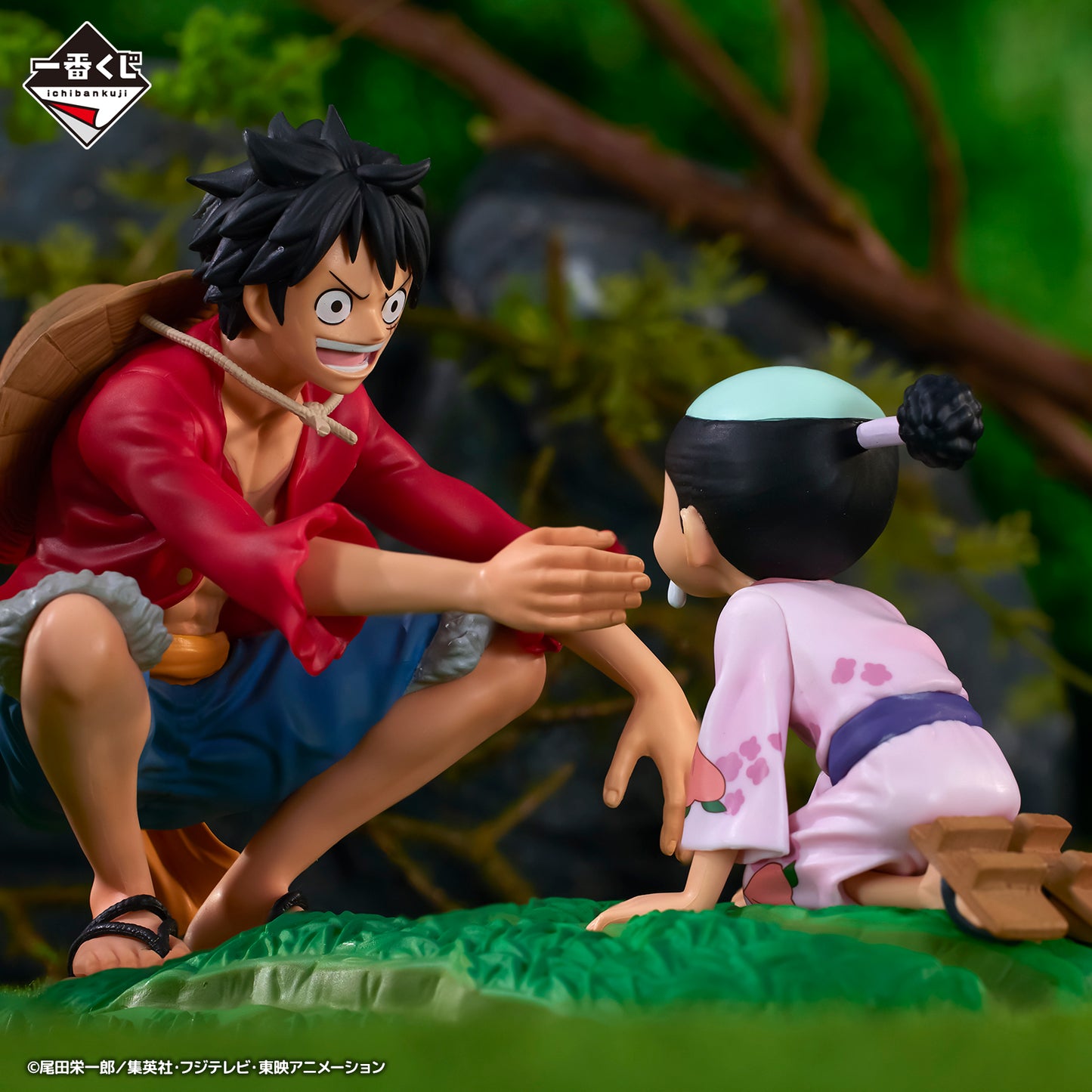 Luffy & Momonosuke Ver. C Ichiban Kuji One Piece Revible Moment